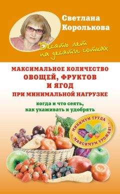 Светлана Королькова - Максимальное количество овощей, фруктов и ягод при минимальной нагрузке